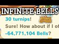 How to get infinite bells never run out of bells  animal crossing new horizons