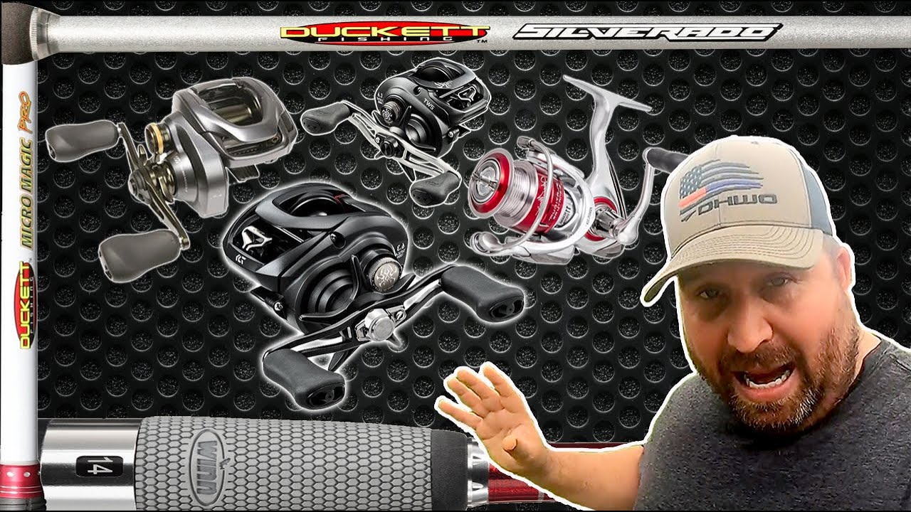 Rod and Reel Setups for Bass Fishing (Oakster's Arsenal) YouTube