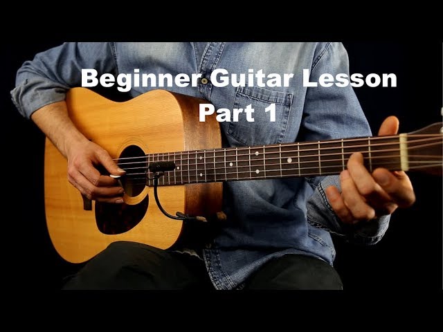 Quick Start Beginner Guitar Lesson 1 Your First Guitar