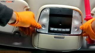 2011–2023 Chrysler 300 Map Light Bulb Replacement