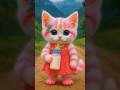 Cute Pink Cartoon Kitten Shorts Shortsfeed Dudidudidamdam Catshorts Cutecat 