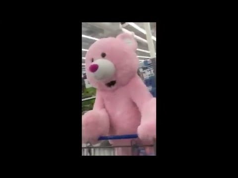 big pink teddy bear walmart