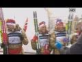 VM Woman&#39;s 4x5 Km Holmenkollen 2011 - Team Norway INTERVIEW