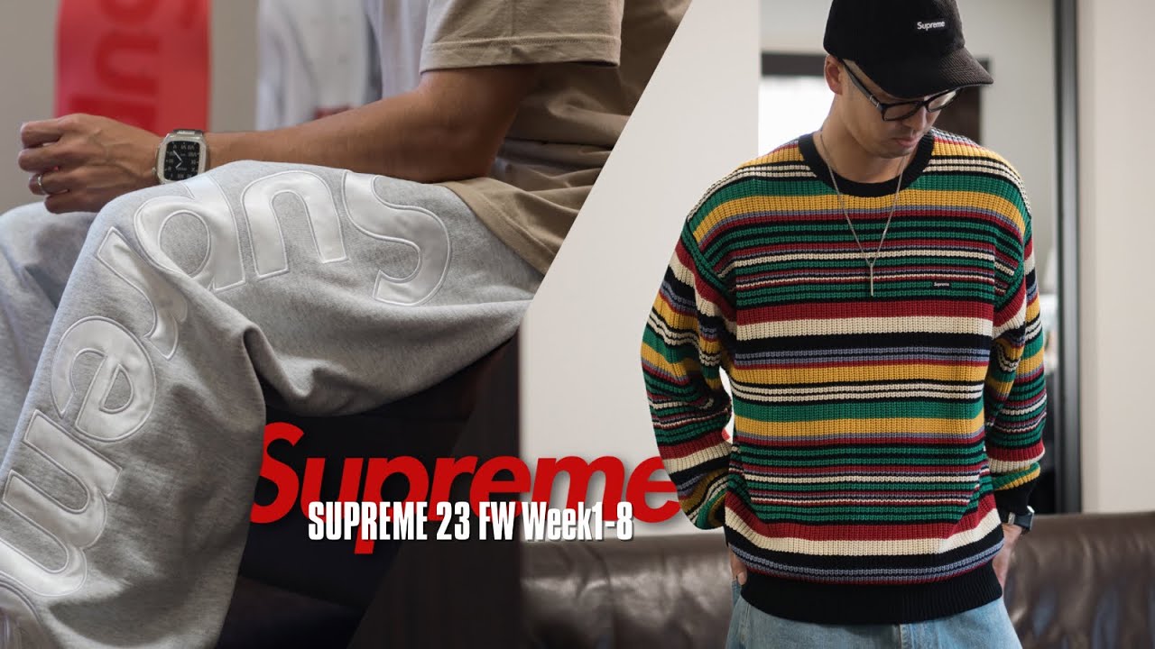 22 week15 SUPREME Box Logo Crewneck