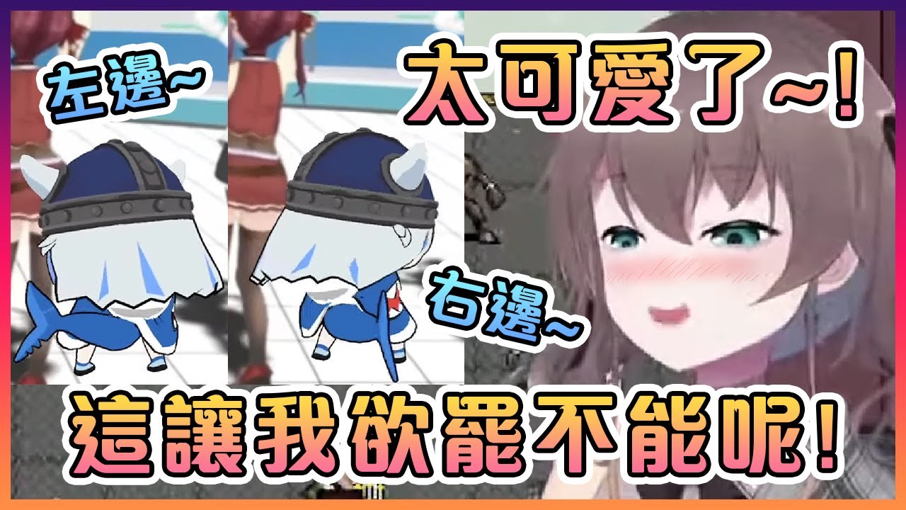 祭喜歡上了在搖尾巴的Smol古拉【Hololive中文】