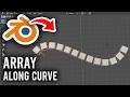 Blender: How To Array An Object Along A Curve