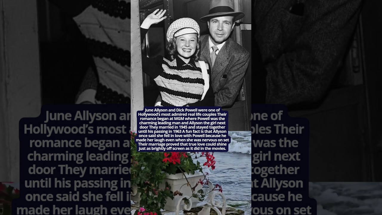 June Allyson and Dick Powell A Hollywood Love That Lasted 