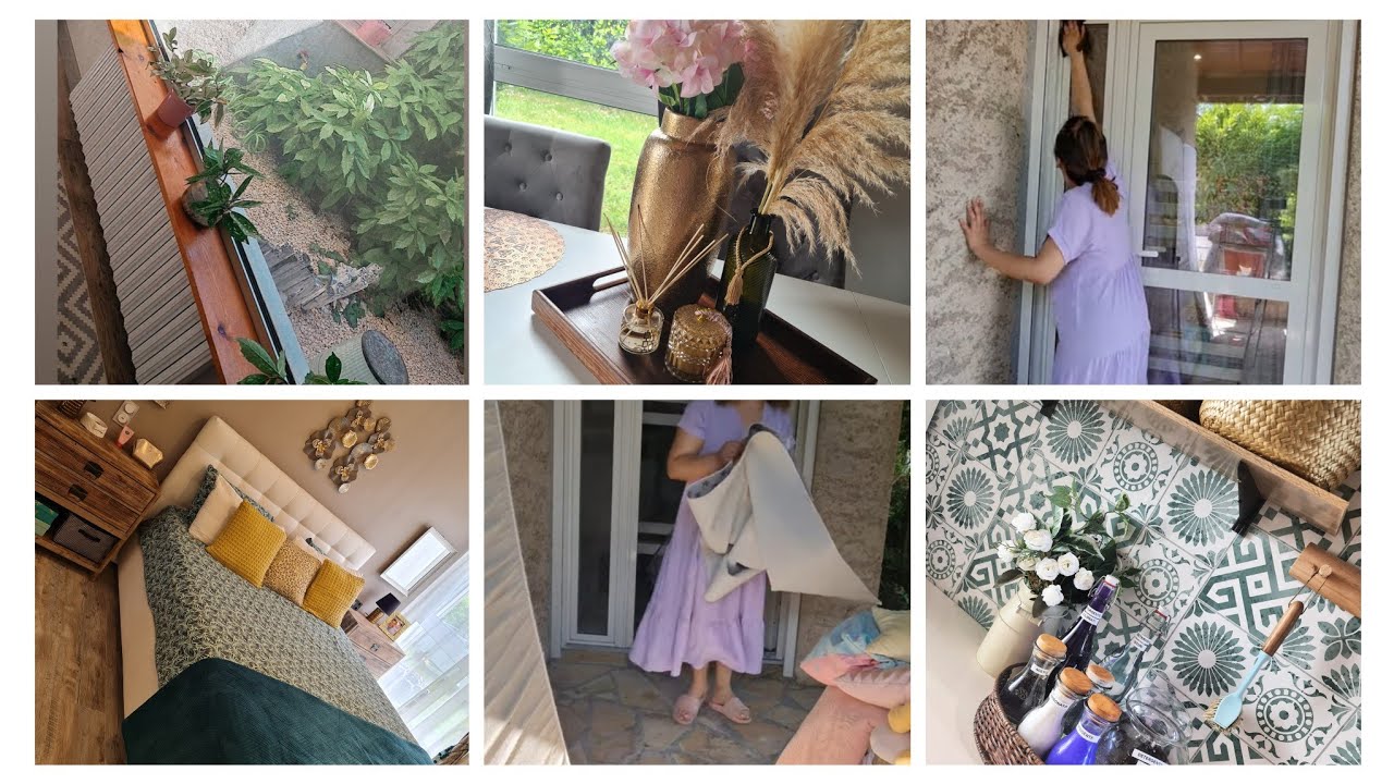 Le pulizie di primavera🌻  نظفتو ومسخيتش نخرج منو😳   خوذي مني الطاقة ورجعي بيتك جنة🌹🌼🏞 GRAND MENAGE🏡