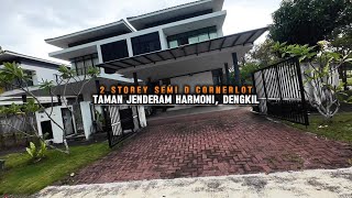 2 Storey Semi D CORNERLOT Taman Jenderam Harmoni, Dengkil