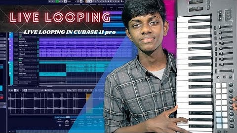 LIVE LOOPING PERFOMENCE IN CUBASE  |  Ft. ALBY ANU  |