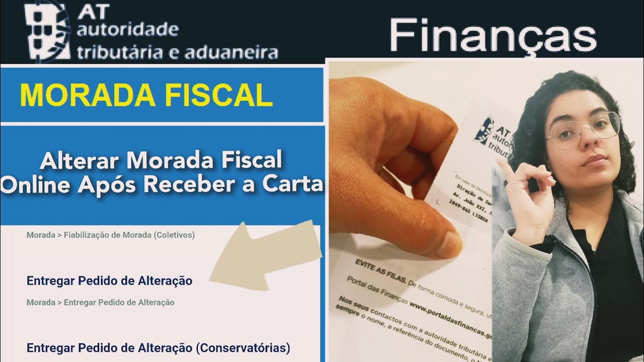 Como alterar morada fiscal no portal finan as a import ncia de