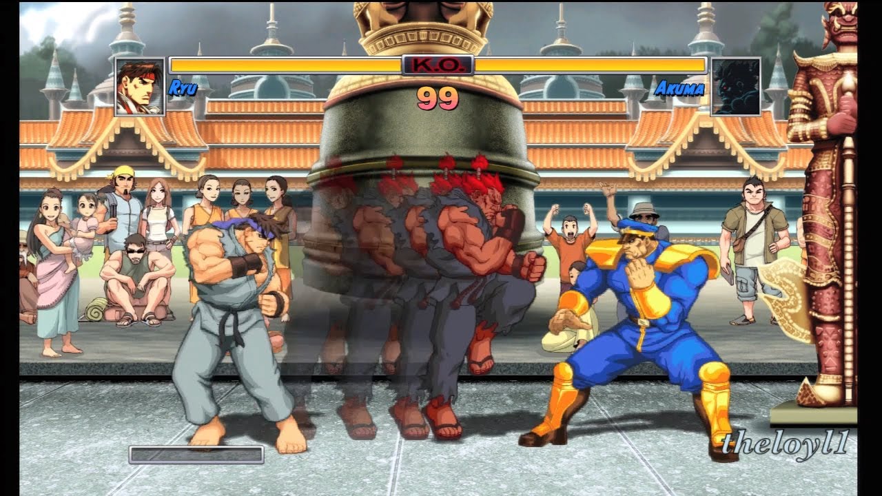 Super Street Fighter 2 Turbo - Akuma Defeated 