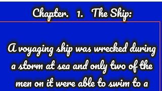 Chapter 1. The Ship@# The thirsty cow#The wolf in sleep