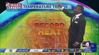 Warming trend ahead as historic heat sets up to break records in Utah and the Desert Southwest