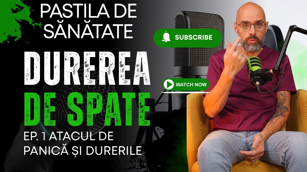 Ai atacuri de panică? Durerile de coloană le pot provoca!