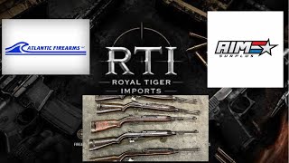 Recent import of M1 carbines Royal Tiger Import, Aims Surplus, Atlantic Firearms