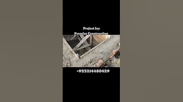 Concrete filling  in Basement 2 #premierconstruction #construction