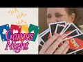 Playing Uno After Dinner | Staycation