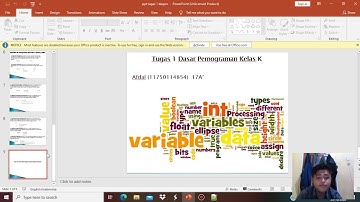 Penjelasan Penggunaan Tipe data, Variabel dan Operator dalam Pemrograman Java #Daspro2020KTugas1