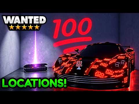 EVERY 100 GRAFFITI LOCATION In Wanted!