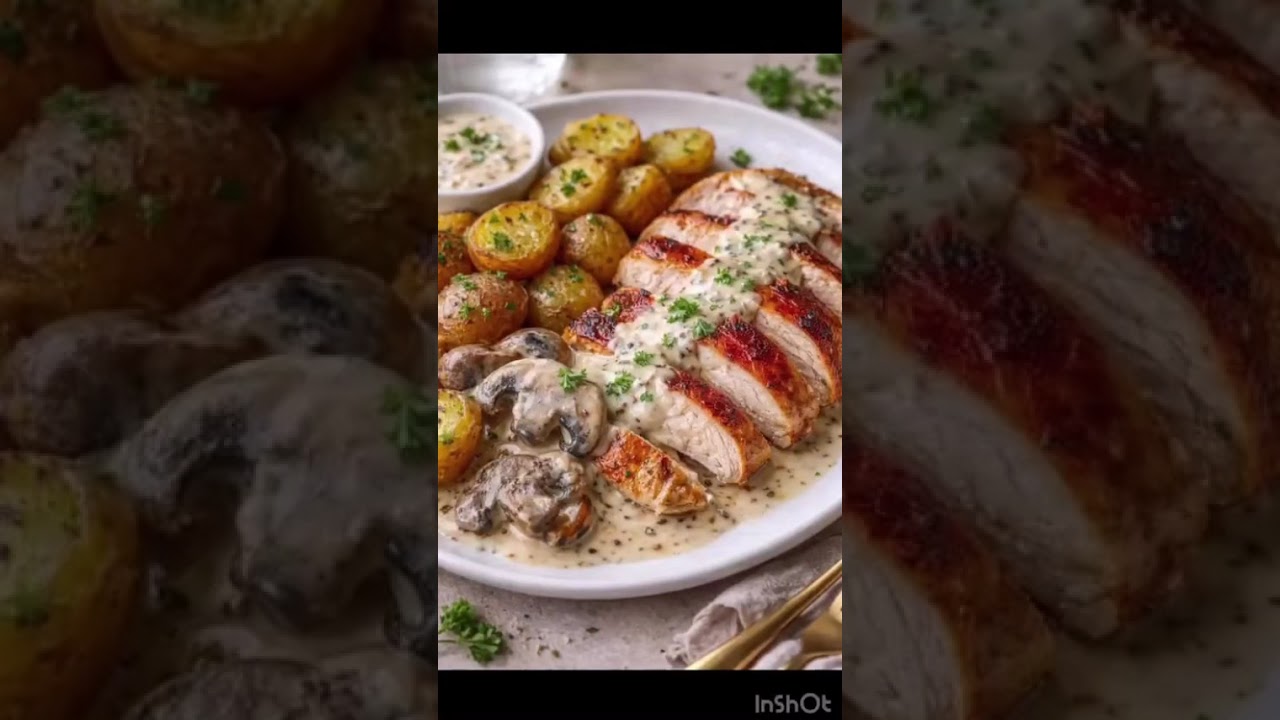 ИДЕЯ ВКУСНОГО ОБЕДА ИЛИ УЖИНА. РЕЦЕПТ В КОММЕНТАРИИ 