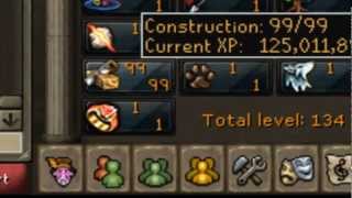 [Runescape Bug Abuse] Construction xp glitch 60m xp/h