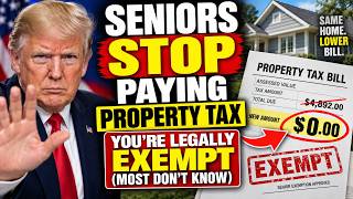 Seniors STOP Paying Property Tax — You're Legally Exempt (Most Don't Know)