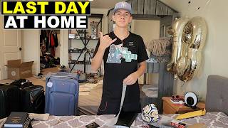 TAYDEN'S LAST DAY AT HOME FOR 2 YEARS!