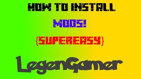 How To Install Minecraft Mods *[Super Easy]*