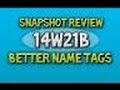 Minecraft 18 snapshot  14w21 customname sur des items