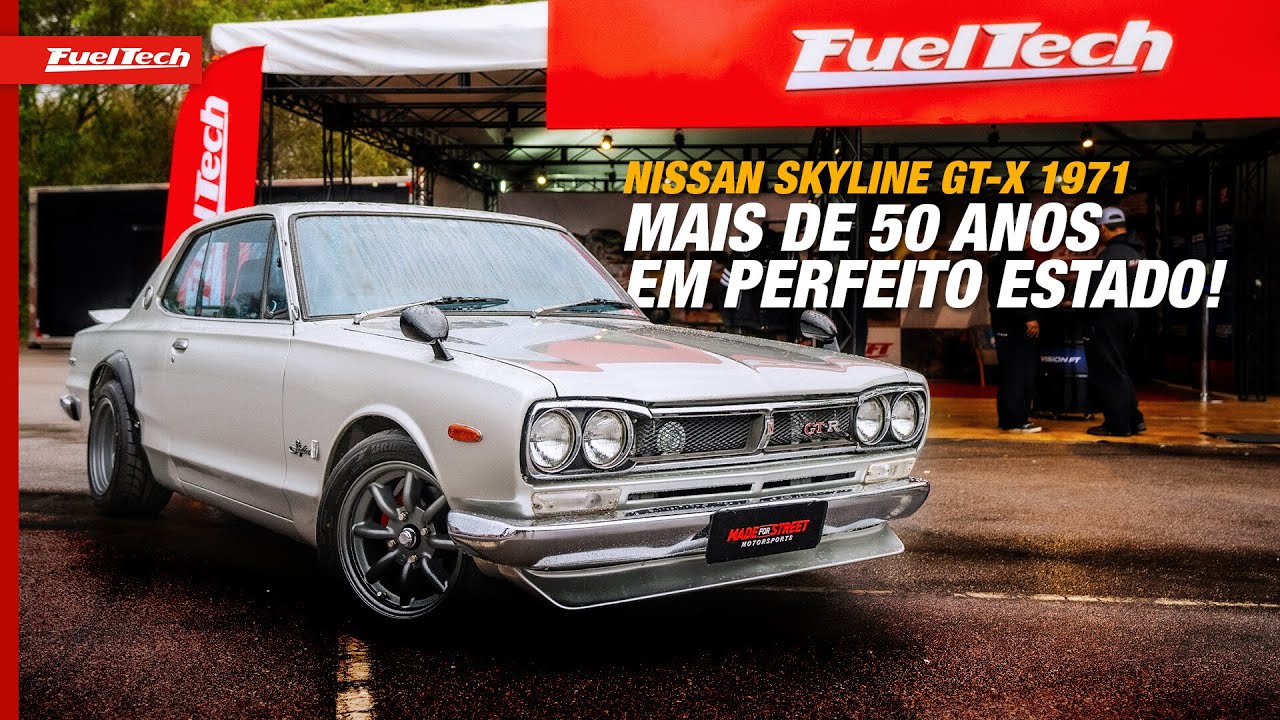 THE ONLY ONE IN BRAZIL! 1971 Nissan Skyline GT-R with FuelTech