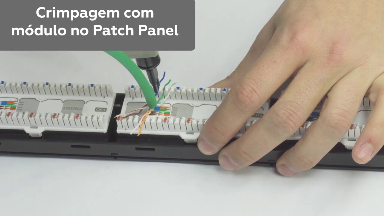 Novo Patch Panel Modular - YouTube