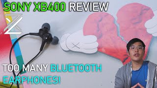 BEST BLUETOOTH EARPHONES?!- Sony WI XB400 Review