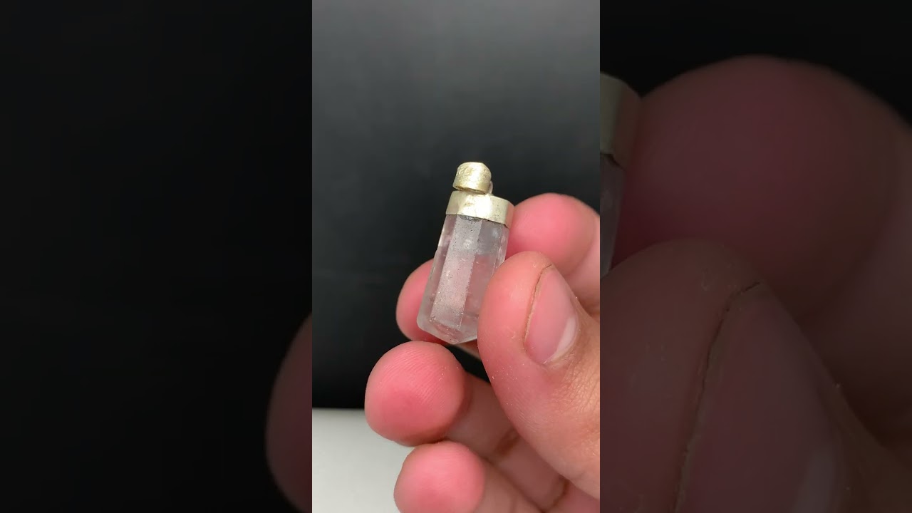 Apatite Crystal Pendant 925 Sterling Silver - High-Quality Gemstone Pakistan