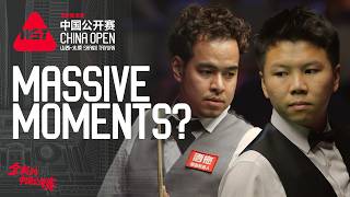 PIVOTAL MOMENT? Zhou Yuelong and Noppon Saengkham BIG frame | China Open 2026 screenshot 1