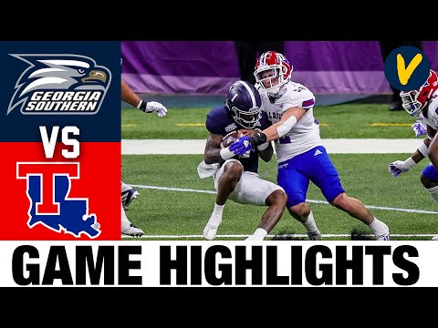 Louisiana Tech vs Georgia Southern | 2020 New Orleans Bowl Highlights | College Football Highlights
