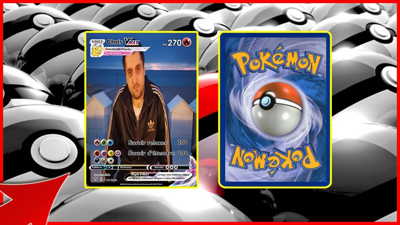 JE CREER MA PROPRE CARTE POKEMON VMAX (ASMR FRANCAIS)