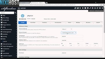 Installing phpList with Softaculous in cPanel