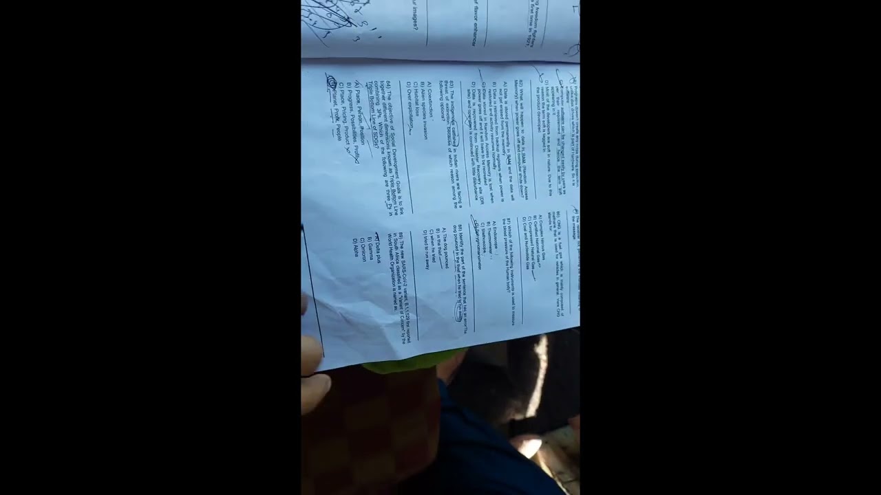 JKP SI 27 March Exam Question paper 2022