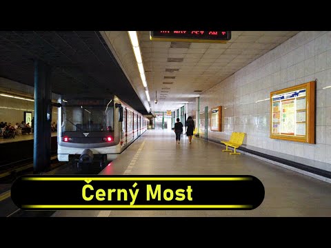 Metro Station Černý Most - Prague ???????? - Walkthrough ????