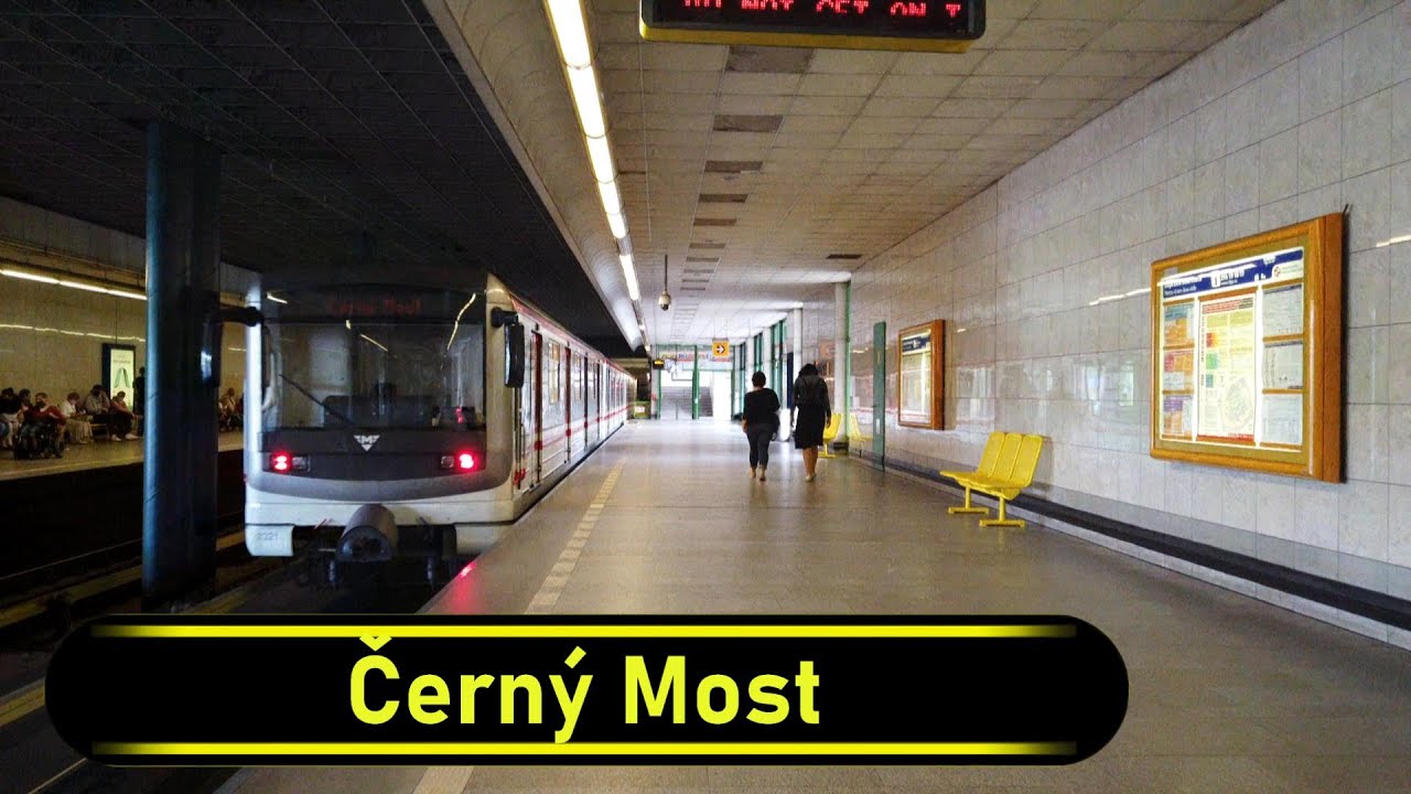 Metro Station Černý Most - Prague 🇨🇿 - Walkthrough 🚶