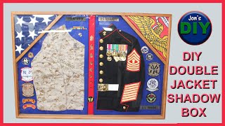 DIY Double Jacket Shadowbox (Jon's DIY)