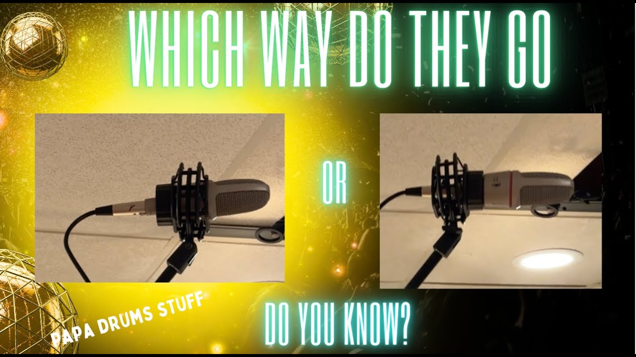 Are My AKG C300B Overhead Mics Mounted Backwards? Let’s Find Out with  papa drums stuff