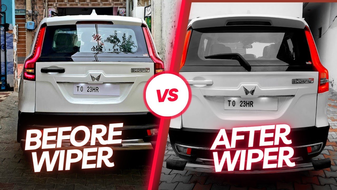 REAR WIPER INSTALLATION IN SCORPIO N BASE MODEL Z2 (NO BAKWAAS) YouTube