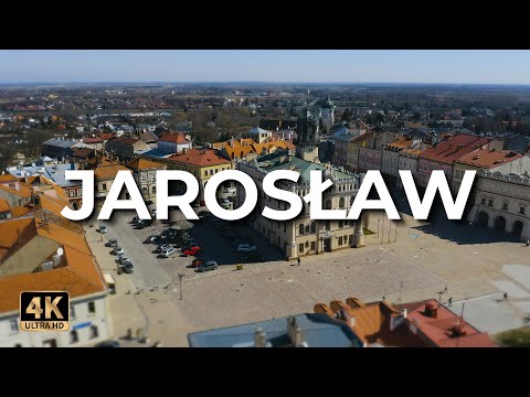 Jarosław z drona | 2022 | Jarosław z lotu ptaka | LECE W MIASTO™ [4k]