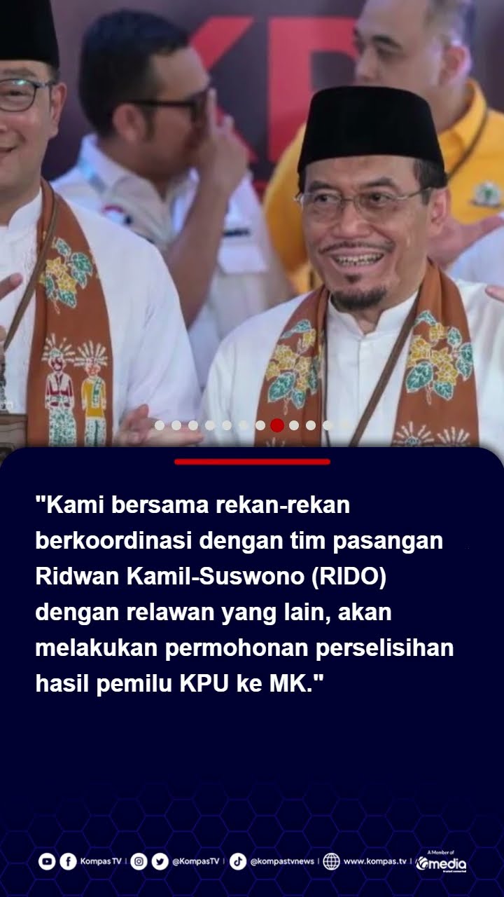 Tak Puas Keputusan KPU Gerindra Bakal Ajukan Gugatan Sengketa Pilkada Jakarta ke MK #pilkadajakarta