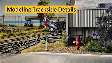 Scratching Random Details & Telling Your Railroad Story | Boomer Diorama ~ Vlog # 195