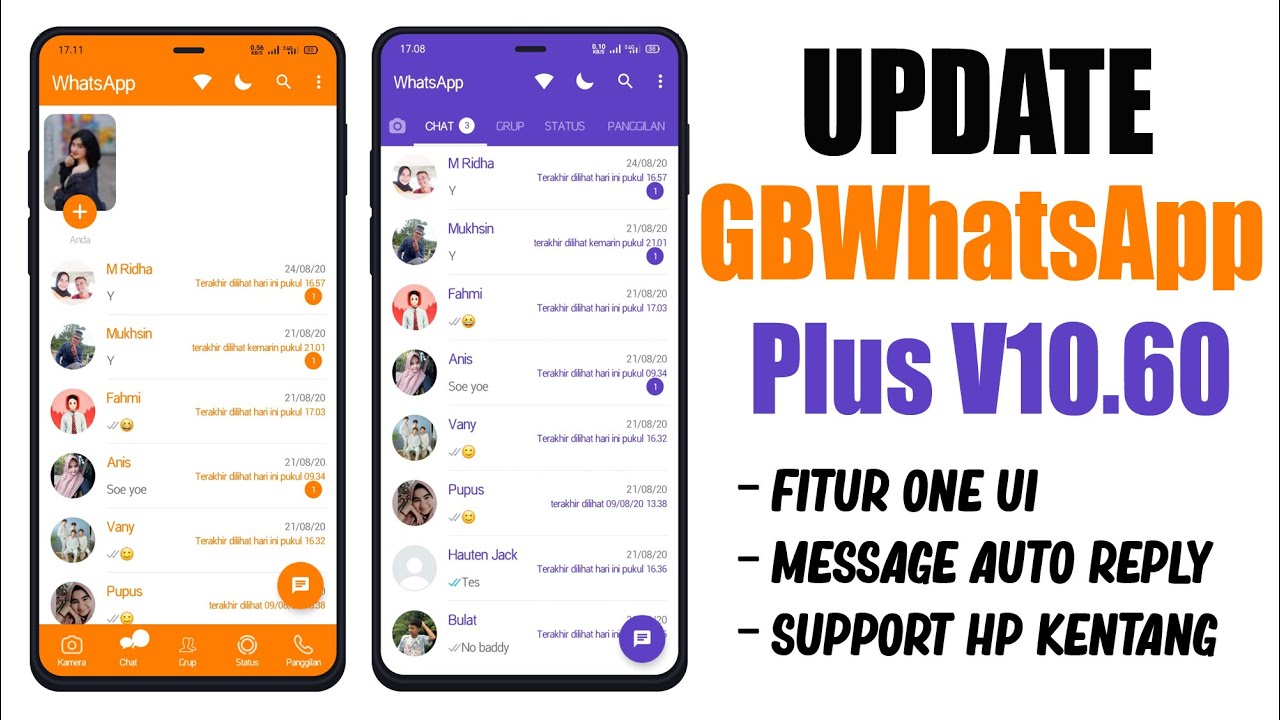 GBWhatsApp Plus v10.60 Terbaru 2020 | Fitur Tema