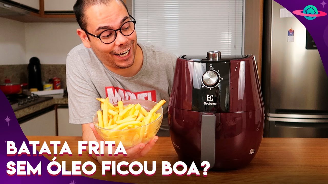 LIGANDO PELA PRIMEIRA VEZ AIR FRYER ELECTROLUX 4 LITROS EFFICIENT EAF31