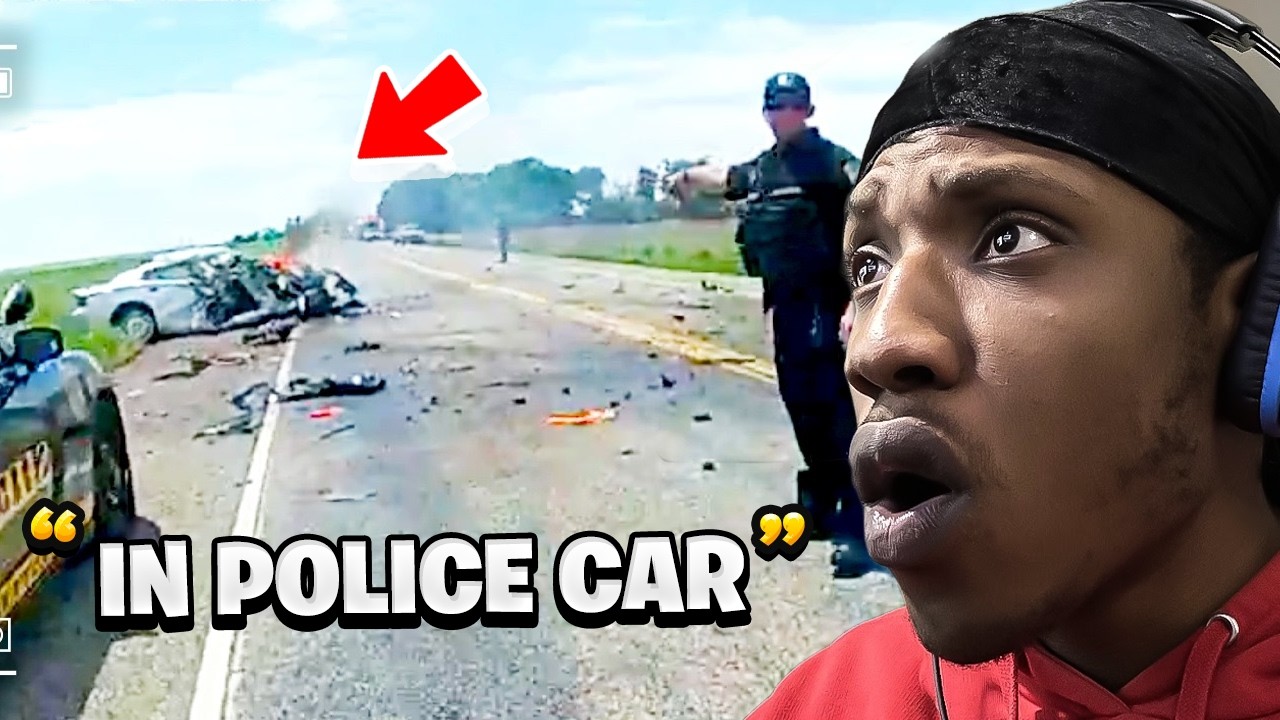 130 MPH Police Chase Ends in Total Destruction TeMoB Reaction - YouTube